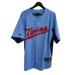 Minnesota Twins Powder Blue Cooperstown Collection Jersey Size XL